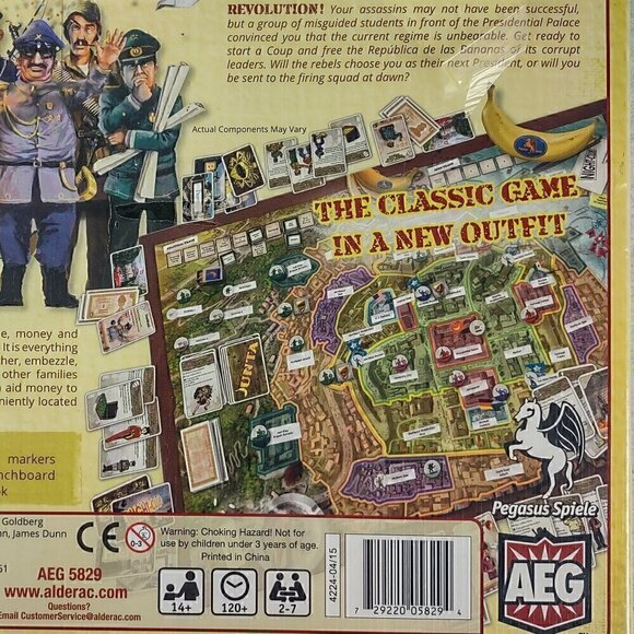 Junta Board Game by Vincent Tsao 2015 AEG Group, New and Sealed - Picture 12 of 14